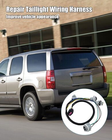 22787445 Rear Tail Light Lamp Wiring Harness Socket Fit for Chevy Suburban Tahoe GMC Yukon in Kuwait