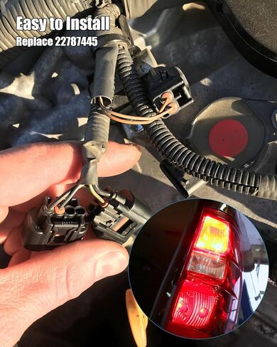 22787445 Rear Tail Light Lamp Wiring Harness Socket Fit for Chevy Suburban Tahoe GMC Yukon in Kuwait