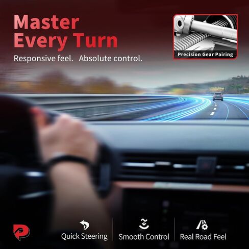 PHOBOOS Hydraulic Power Steering Rack and Pinion Assembly Compatible with Chevrolet Camaro 2010-2015, 3.6L, New Unit, Leak Resistance, Direct Fit, Ref. 221107 in Kuwait