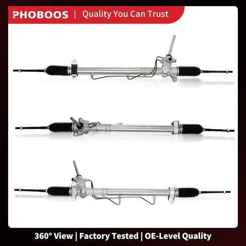 PHOBOOS Hydraulic Power Steering Rack and Pinion Assembly Compatible with Chevrolet Camaro 2010-2015, 3.6L, New Unit, Leak Resistance, Direct Fit, Ref. 221107 in Kuwait