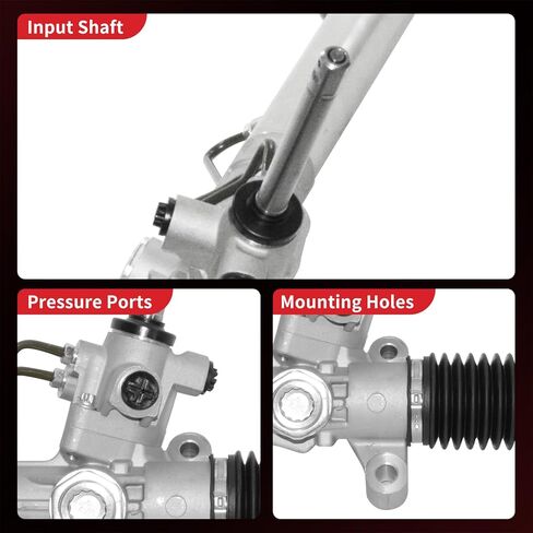 PHOBOOS Hydraulic Power Steering Rack and Pinion Assembly Compatible with Chevrolet Camaro 2010-2015, 3.6L, New Unit, Leak Resistance, Direct Fit, Ref. 221107 in Kuwait