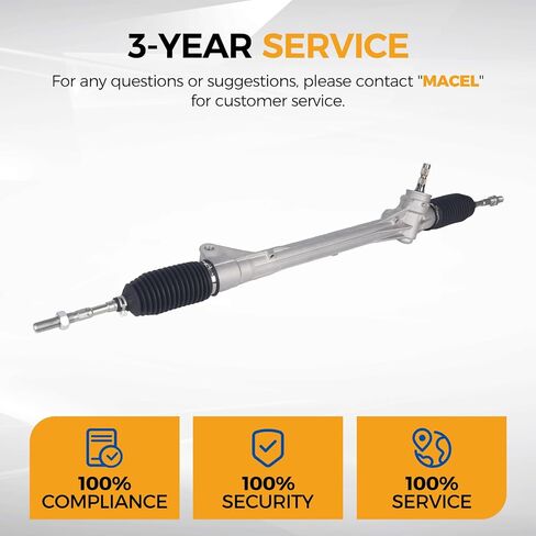 PAROD Rack Pinion Assembly Fit for 2006-2014 Toyota RAV4 2.4L 2.5L 3.5L Electric, Replace#455100R01R84 in Saudi Arabia