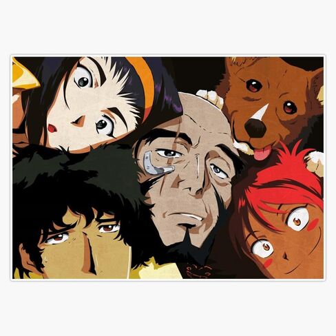 See You Space Cowboy Poster Sticker Bumper Sticker Vinyl Decal 5" in Saudi Arabia