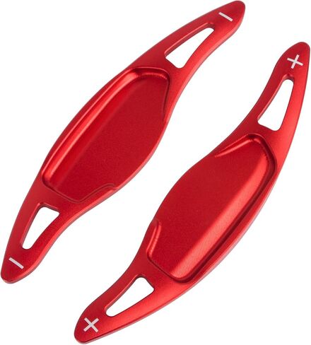 x xotic tech Red CNC Billet Aluminum Paddle Shifter Extensions Interior Shift Cover Decoration Accessories Compatible with 2018 2019 2020 2021 2022 2023 Kia Stinger (CK) in Saudi Arabia