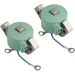 RANSOTO Ignition Coil Replace 582995 584477 580416 18-5181D Compatible with 1970-1990 OMC Johnson Evinrude Outboard 1.5HP-40HP 2pcs