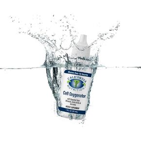Cell Oxygenator Oxygen Boost, 1fl oz (30ml), Cell Food Oxygen Drops with Zinc, Support Immune System, Liquid Oxygen Dietary Supplement, Trace Minerals & Amino Acids