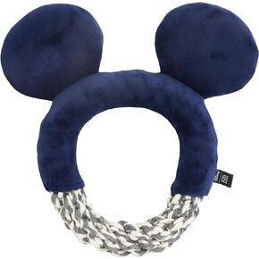 Harry Barker Disney Mickey Mouse Fun Rope and Bone Toys, Grey (04-3414-24)