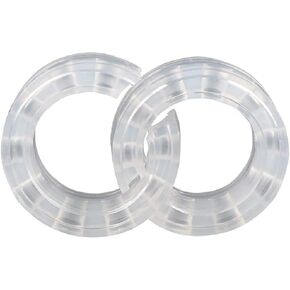 DEDC 2 Pack Car Shock Absorber, Automotive Suspension Shock Absorber, Universal Car Shock Buffer Power Cushion Type C - Coil Spring Spacer