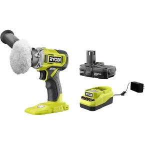 RYOBI 18V Cordless 3 in. Variable Speed Detail Polisher/Sander Kit with (1) Battery and Charger - Bulk Packaged