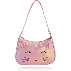 حقيبة يد كتف للأطفال من PinkSheep، محفظة لطيفة على شكل قطة للأطفال الصغار، محفظة للأطفال، محفظة للفتيات الصغيرات، محفظة للأطفال الصغار، حقيبة يد كروس للبنات، أزياء الفتيات والفتيات in Kuwait