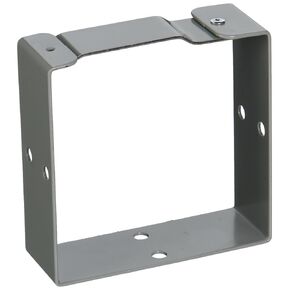 Hoffman F44GUC Wireway, U- Connector, NEMA 1, Steel, Fits 4.00" x 4.00", Gray