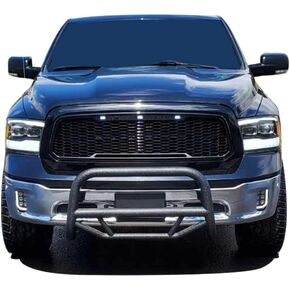 Black Horse Off Road Max T Bull Bar Textured Black Compatible with 2009-2010 Dodge Ram 1500|2011-2018 Ram 1500|2019-2020 Ram 1500 Classic-MBT-MR1312