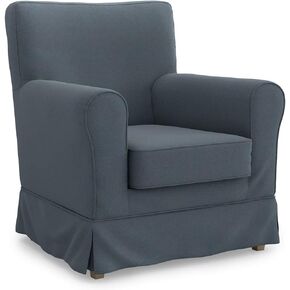 Jennylund Chair Cover Replacement for IKEA Ektorp Jennylund Chair Cover, Jennylund Armchair Cover, Jennylund Slipcover Only(Titanium Grey)