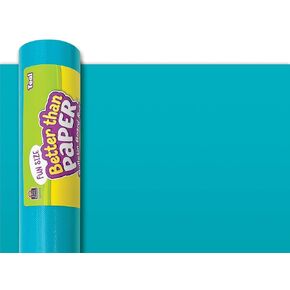 Teacher Created Resources Fun Size Better Than Paper Bulletin Board Roll, 18" x 12', TCR77415 Teal