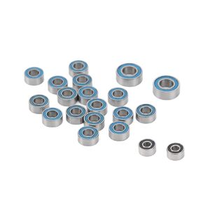 20PCS TRB RC Steel Ball Bearings Wheel Hub Performance Upgrade Sealed Bearing for AXIAL SCX24 RC Crawler Car