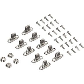 RealTruck Belmor 75776-1 Stainless Bug Screen and Winterfront Hardware Kit for 1988-2003 Freightliner 50, 60, 70, 80, Classic and FLD 120 Series