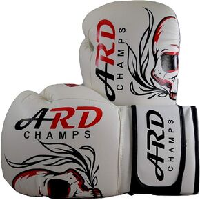 ARD Leather Boxing MMA Muay Thai Kick Boxing Punch Training Sparring Gloves MMA