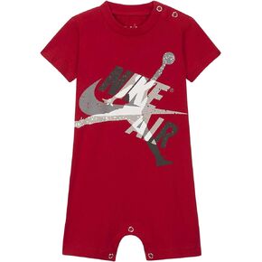 Nike Baby Boys Dri-FIT Logo Raglan Romper