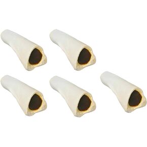 Redbarn Filled Dog Bones | Natural Long-Lasting Dental Treats; Suitable for Aggressive Chewers | Small (3") - 5 Bones (Beef)