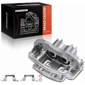 A-Premium Rear Disc Brake Caliper Assembly with Bracket Compatible with Ford Models - F-250 F-350 Super Duty 2000-2004, Excursion 2000-2005
