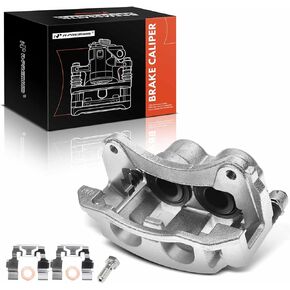 A-Premium Disc Brake Caliper Assembly with Bracket Compatible with Select Ford, Mazda & Mercury Models - Explorer, Explorer Sport Trac, Ranger, B2300, B3000, B4000, Mountaineer - Front Left Driver