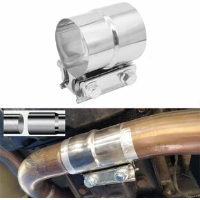 2" Exhaust Clamp, Lap Joint Brand Clamp Stainless Steel OD 2" Pipe to ID 2" Pipe in Kuwait
