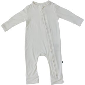 Soft Bamboo Viscose Zippered Footless Romper