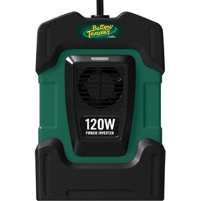 Battery Tender 200-Watt Power Inverter, Vehicle Power Adapter for 115-Volt AC and 5-Volt USB Output