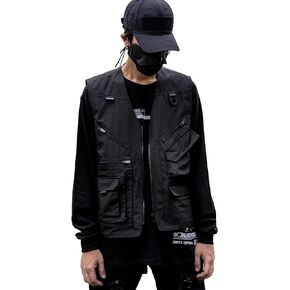 Niepce Inc Streetwear Techwear Vest for Men