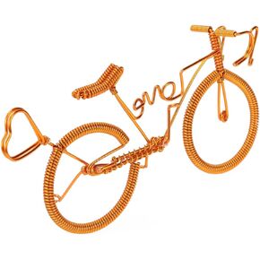 Mini Bike Kids Bike Retro Decor for Kids Book Shelf Decor Desk Topper Dining Table Decor Home Decoration Antique Decor Miniatures Ornament Desktop Decoration Metal Crafts Child