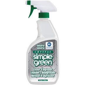 Simple Green 19024 Crystal Industrial Cleaner/Degreaser, 24oz Bottle