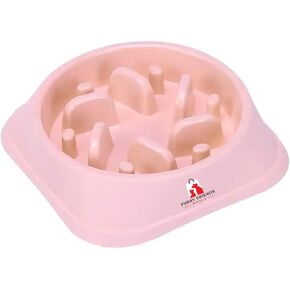 أوعية التغذية البطيئة للكلاب، تتميز بتصميم ألغاز مضاد للاختناق ووظيفة مضادة للانزلاق. صُنعت لإبطاء تناول الطعام، وتتضمن متاهة تمنع الانتفاخ من أجل سلالات MED إلى LRG (الوردي) in Kuwait