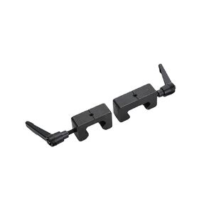 Anti-Collision Block Stopper for EG15 15mm Rail, Linear Guide Rail Fixed Slider Bearing Block Ring, Positioning Block, Side Lock Buckle, Anti-Dropping, 2Pcs with 2Pcs Handle