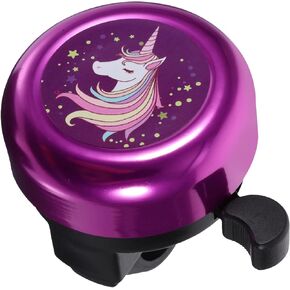 Milisten Unicorn Bike Bell for Kids Bicycle Bell for Girls Bike Horn Toddler Bike Bells Bike Handlebar Bell Ring Bike Accessory for Adults Kids