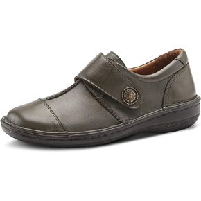 Spring Step Women's Kaminia Leather Slip-On Shoe with Adjustable Strap