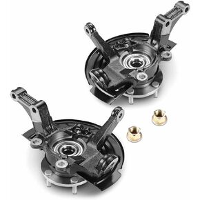 A-Premium 2 x Front Steering Knuckle & Wheel Bearing Hub Assembly Compatible with Nissan Altima 2002-2006 L4 2.5L, w/5-Lug, Replace # 402103Z000 411518J000