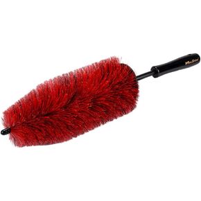 Maxshine PP-Short Handle Car Wheel & Rim Brush (18") -Quick, Safe, & Efficient for Cleaning Wheels, Rims, Exhaust, Tires, Engine Bays, & More - Suitable for Cars, Trucks, & SUVs -Detailing Accessories