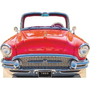 SS11040 Classic Red Car Coupe 1955 Stand in Cardboard Cutout Standee Standup