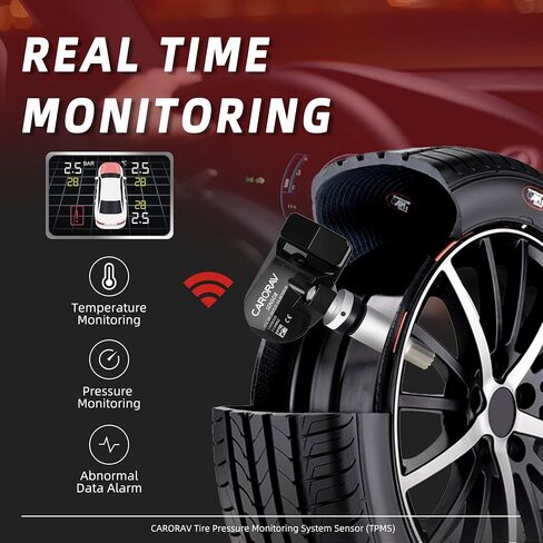 مستشعر TPMS GM، استبدال مستشعر ضغط الإطارات 4 قطع لجنرال موتورز تشيفي جي إم سي كاديلاك بويك، 315 ميجا هرتز OE يستبدل # 13586335، 13581558، 13598771، 13598772 in Kuwait