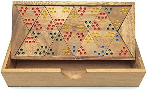 Wooden Triominos Game in Saudi Arabia