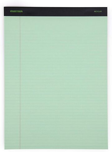 وسادات الكتابة المعاد تدويرها من مينترا، 6 قطع (باستيل، مسطرة عريضة (8.5 بوصة × 11 بوصة)) in Kuwait