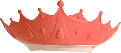 Baby Shower Cap for Kids,Shower Hat for Kids,Adjustable Toddler Hair Washing Shield,Cute Crown Shape Silicone Baby Shower Visor Shampoo Cap for Eye and Ear Protection(blue) in Saudi Arabia