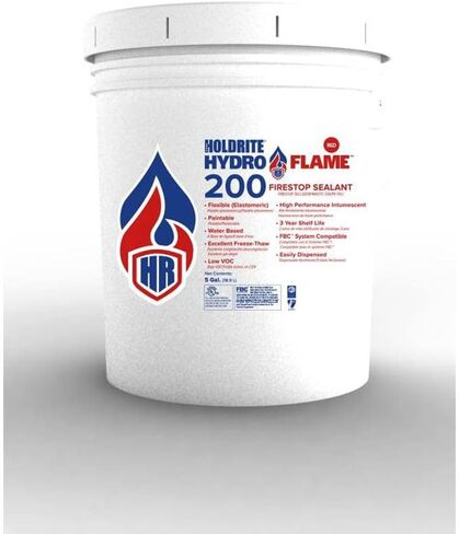 HoldRite HydroFlame 200 Firestop Sealant, 5 Gallon, HF200-5B in Saudi Arabia