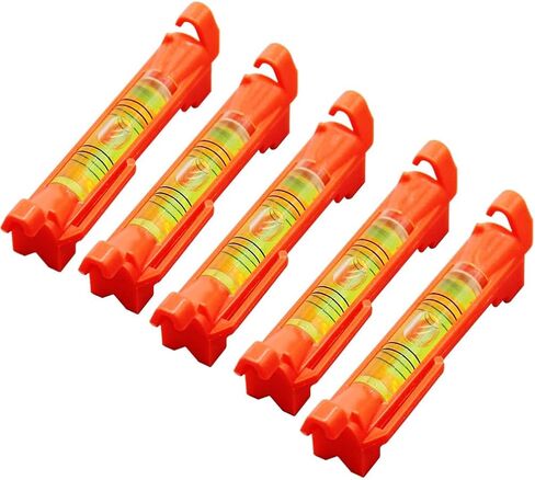 5PCS Hanging Line Level String Line Level for Building Trades Bricklaying Engineering Surveying Site Straight Line Level Picture Frame Hanging Spirit Level Bubbles Equipment Measuring Tool1 in Saudi Arabia