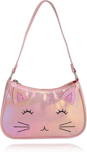 حقيبة يد كتف للأطفال من PinkSheep، محفظة لطيفة على شكل قطة للأطفال الصغار، محفظة للأطفال، محفظة للفتيات الصغيرات، محفظة للأطفال الصغار، حقيبة يد كروس للبنات، أزياء الفتيات والفتيات in Kuwait