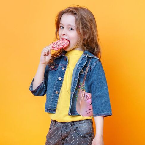 حقيبة يد كتف للأطفال من PinkSheep، محفظة لطيفة على شكل قطة للأطفال الصغار، محفظة للأطفال، محفظة للفتيات الصغيرات، محفظة للأطفال الصغار، حقيبة يد كروس للبنات، أزياء الفتيات والفتيات in Kuwait