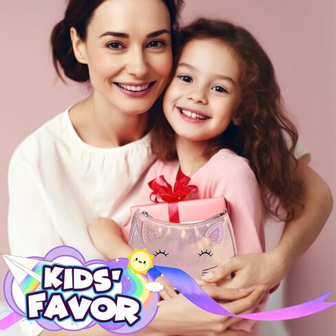 حقيبة يد كتف للأطفال من PinkSheep، محفظة لطيفة على شكل قطة للأطفال الصغار، محفظة للأطفال، محفظة للفتيات الصغيرات، محفظة للأطفال الصغار، حقيبة يد كروس للبنات، أزياء الفتيات والفتيات in Kuwait