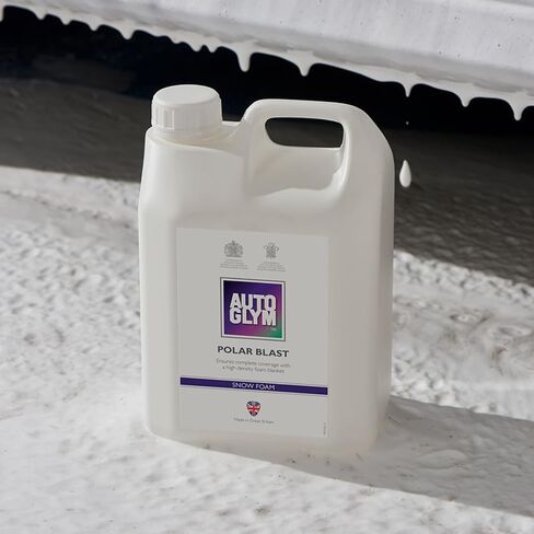 AUTOGLYM Polar Blast، 2.5 لتر - منظف السيارة المحايد ذو رغوة الثلج السميكة قبل الغسيل، أبيض in Kuwait