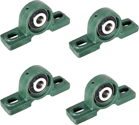 4PCS Ucp201-8 Solid Base Pillow Block Bearing 1/2in Bore Self Aligning 2 Bolt in Saudi Arabia