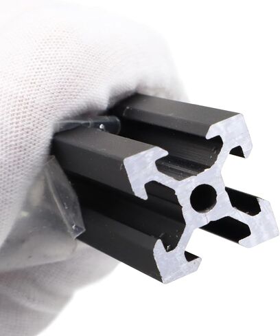 2Pcs 350mm Aluminum Extrusion 2020 Series European Standard V Slot Aluminum Profiles Rail for 3D Printer Parts Linear Rail Aluminum Profile Extrusion in Saudi Arabia